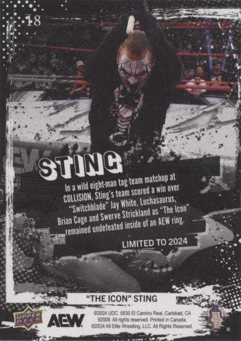 8/26/23 – Sting Kept HIS Undefeated Streak Alive in a Hectic Eight-Man TAG Match at Collision