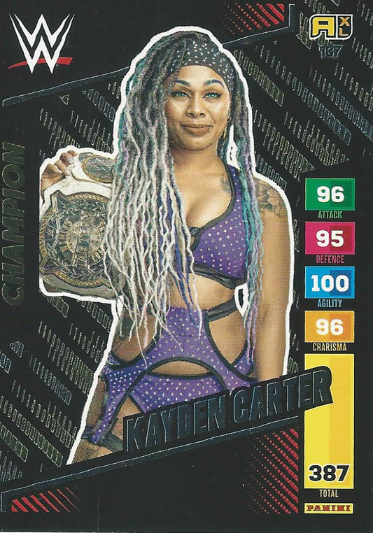 WWE Panini XL Adrenalyn 2024 Kayden Carter #137