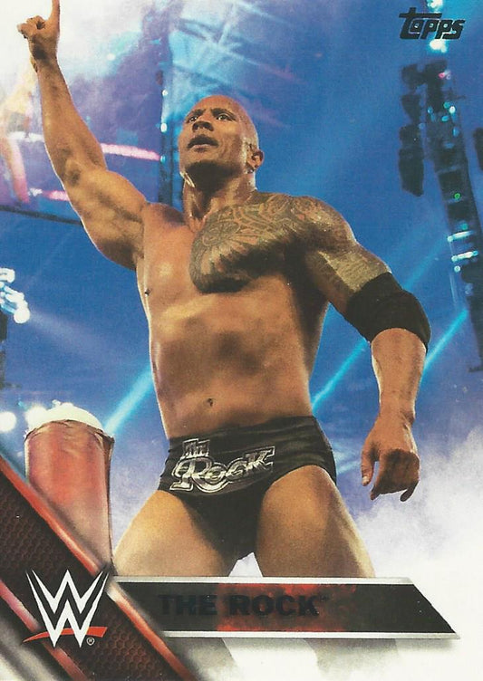 WWE Topps Then Now Forever 2016 The Rock #137