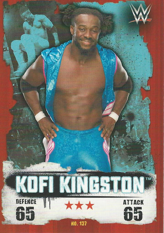 WWE Topps Slam Attax Takeover 2016 Kofi Kingston #137