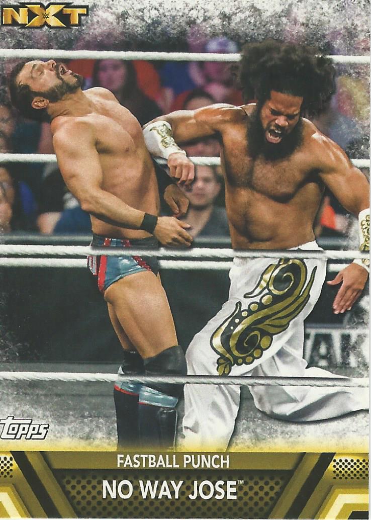 WWE Topps Then Now Forever 2017 No Way Jose #F37