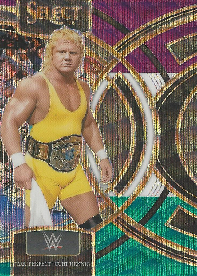 WWE Panini Select 2024 Tri Colour Mr Perfect #195