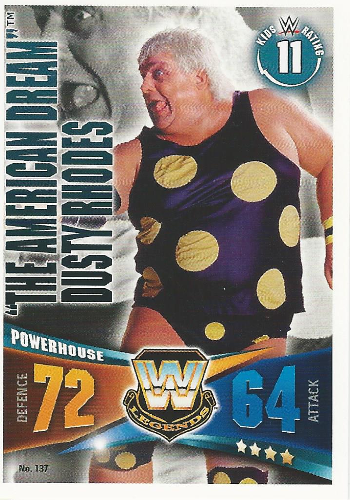 WWE Topps Slam Attax Rivals 2014 Dusty Rhodes #137