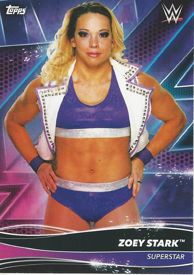 Topps WWE Superstars 2021 Zoey Stark #137