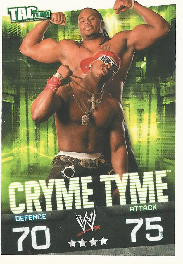 WWE Topps Slam Attax Evolution 2010 Cryme Tyme #137