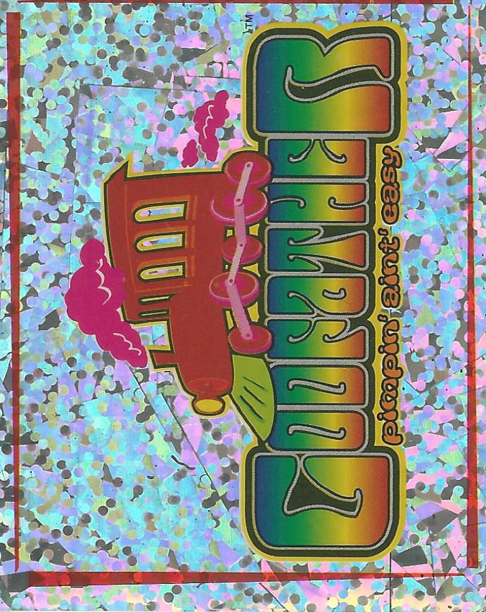 WWF Smackdown Stickers 2000 The Godfather Foil #137