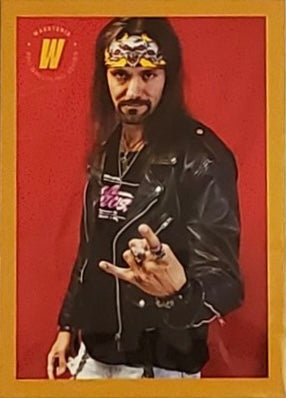 Rockstar Robby Vegas trading card PW Catalog