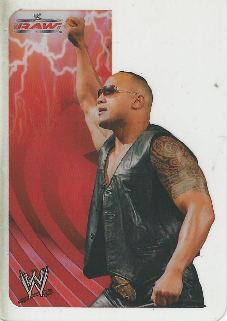 WWE Edibas Lamincards 2005 The Rock #138