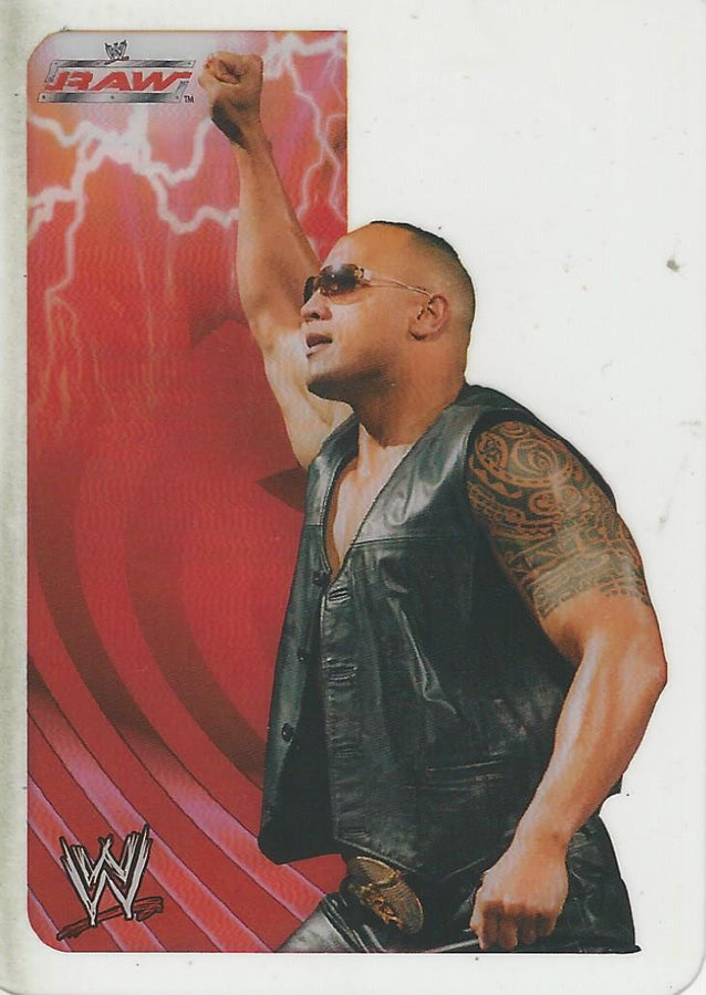 WWE Edibas Lamincards 2005 The Rock #138