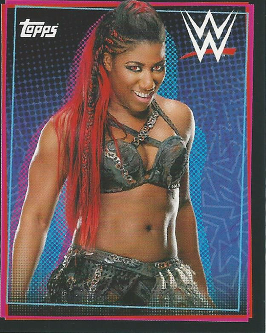 WWE Topps Road to Wrestlemania Stickers 2021 Ember Moon #138