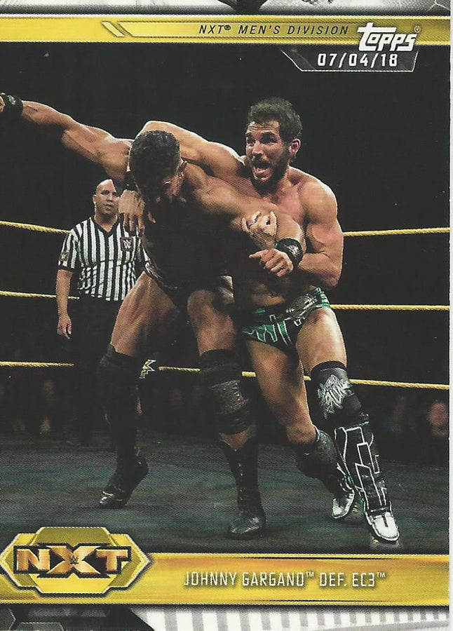 WWE Topps NXT 2019 Johnny Gargano #38