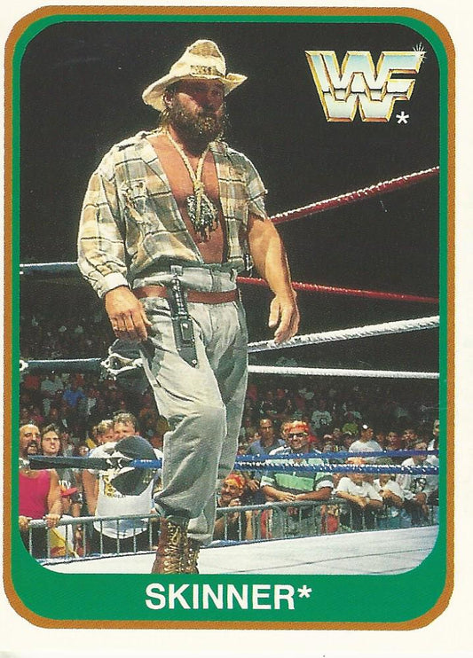 WWF Merlin 1991 Skinner #138