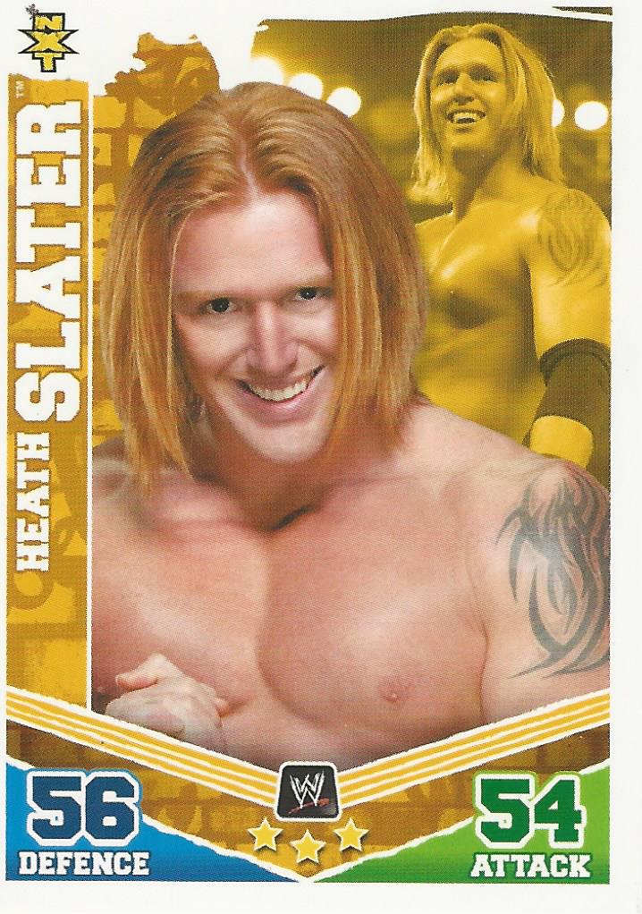 WWE Topps Slam Attax Mayhem 2010 Heath Slater NXT #138