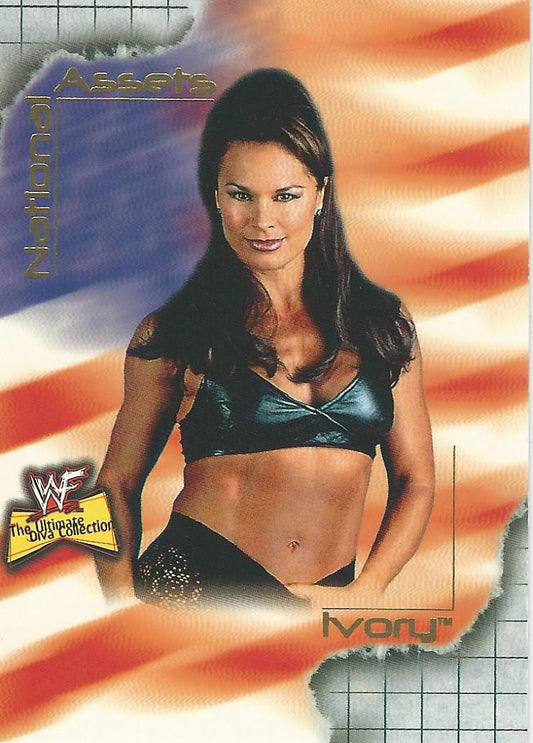 WWF Fleer Ultimate Diva Collection 2001 Ivory NA 13 of 15 trading card PW Catalog