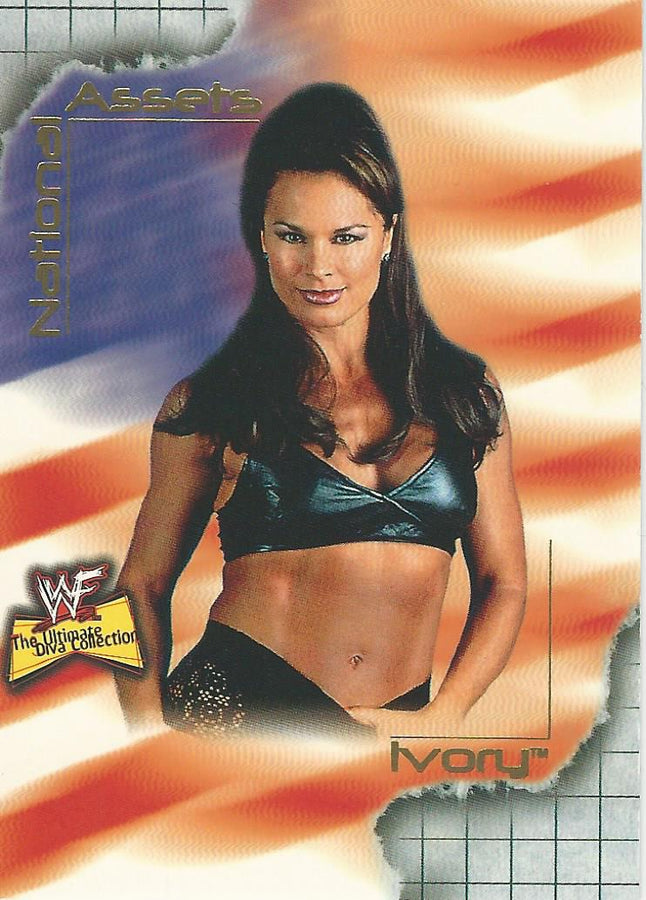 WWF Fleer Ultimate Diva Collection 2001 Ivory NA 13 of 15 trading card PW Catalog