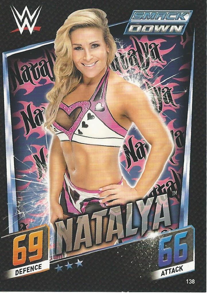 WWE Topps Slam Attax 2015 Then Now Forever Natalya #138
