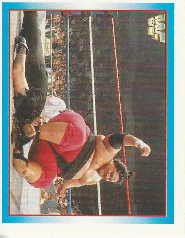 WWF Merlin Stickers 1995 Yokozuna #138