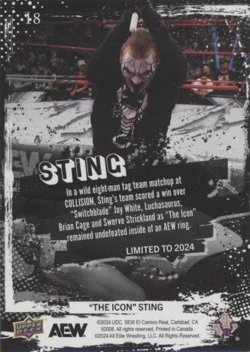 8/26/23 – Sting Kept HIS Undefeated Streak Alive in a Hectic Eight-Man TAG Match at Collision