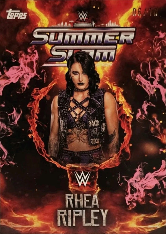 Rhea Ripley trading card PW Catalog