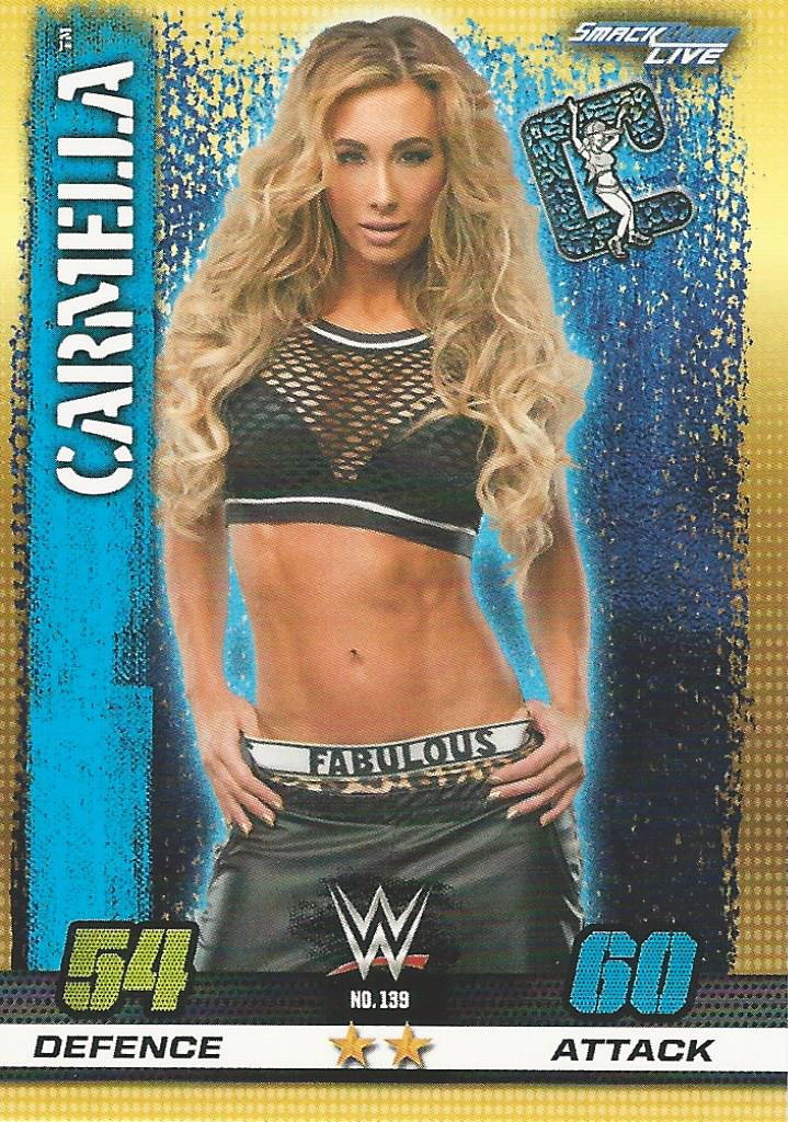 WWE Topps Slam Attax 10th Edition 2017 Carmella #139