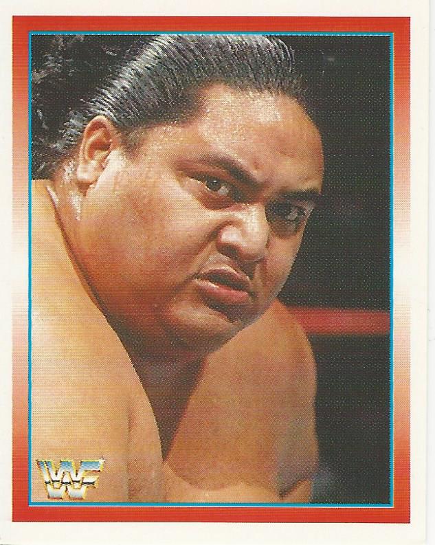 WWF Merlin Stickers 1995 Yokozuna #139