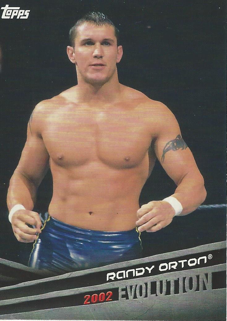 WWE Topps 2018 Randy Orton E39 trading card PW Catalog