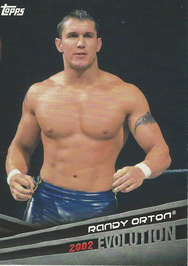 WWE Topps 2018 Randy Orton E39 trading card PW Catalog