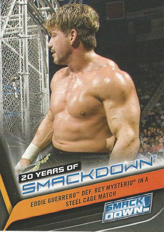WWE Topps Smackdown 2019 Eddie Guerrero SD-19 trading card PW Catalog