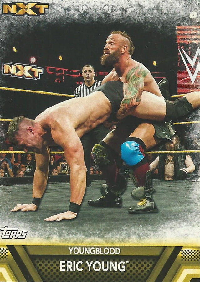WWE Topps Then Now Forever 2017 Eric Young #F39