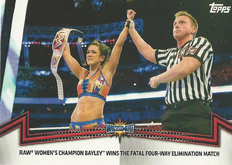 WWE Topps Women Division 2018 Bayley RAW-9