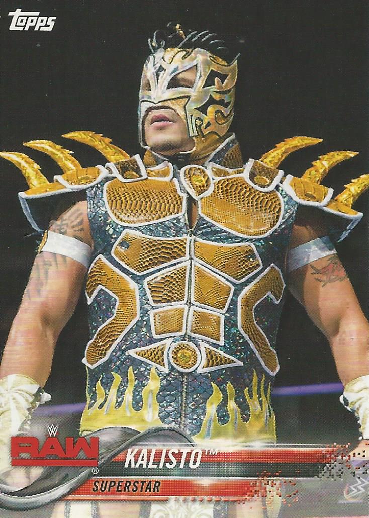 WWE Topps Then Now Forever 2018 Kalisto #139