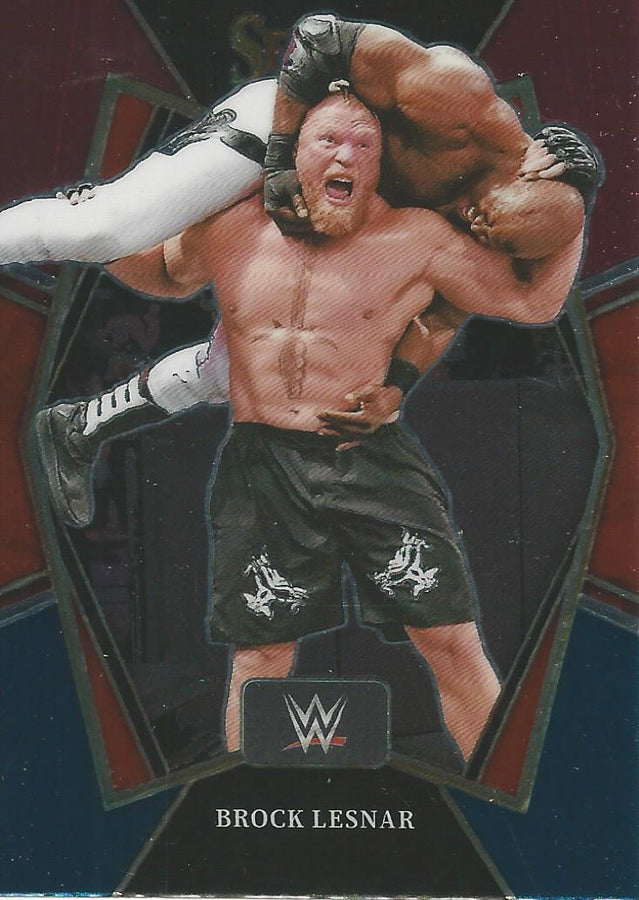WWE Panini Select 2022 Red/Silver/Blue Brock Lesnar #139
