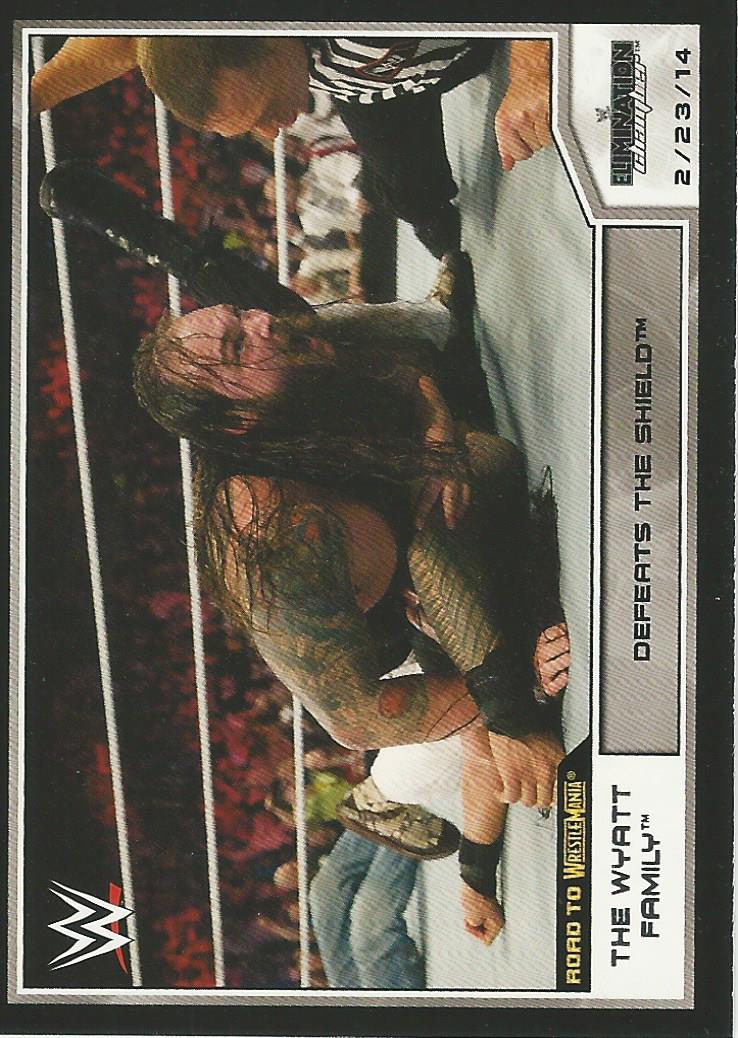 WWE Topps Road to Wrestlemania 2014 Bray Wyatt #79