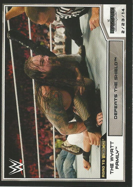 WWE Topps Road to Wrestlemania 2014 Bray Wyatt #79