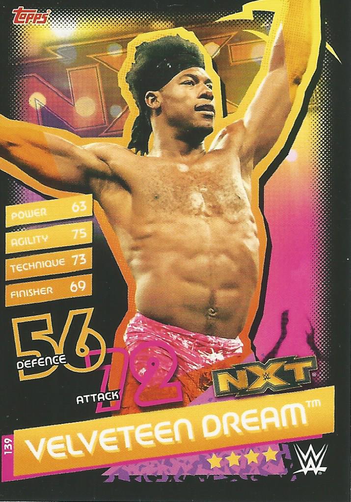 WWE Topps Slam Attax Reloaded 2020 Velveteen Dream #139 NXT