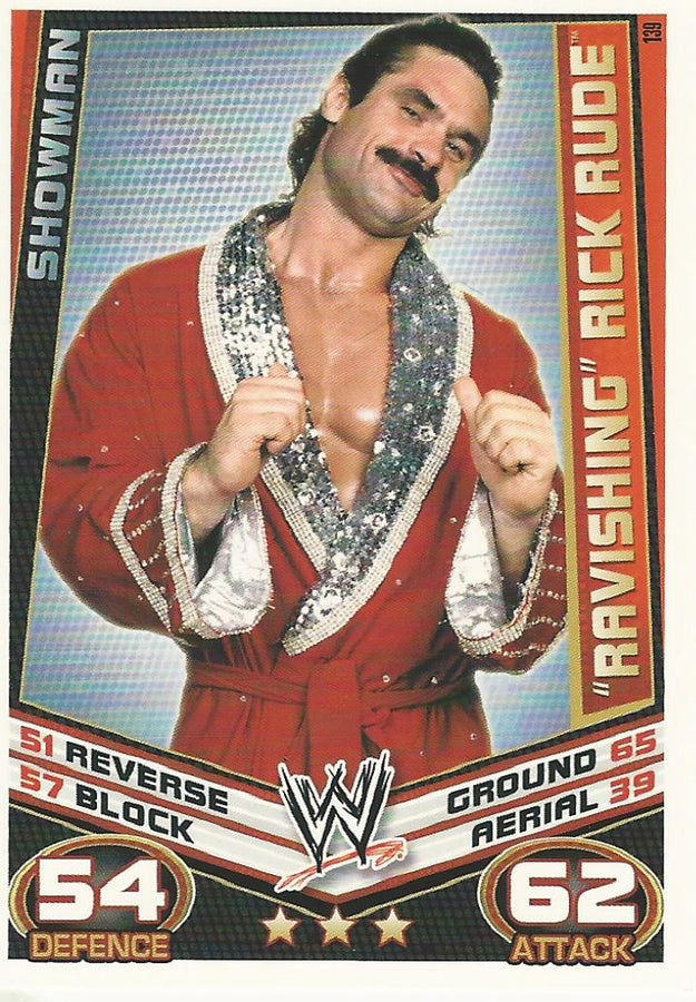 WWE Topps Slam Attax Rebellion 2012 Rick Rude #139