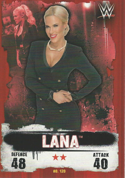 WWE Topps Slam Attax Takeover 2016 Lana #139