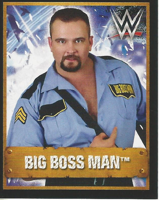 WWE Topps Stickers 2017 Big Boss Man #139