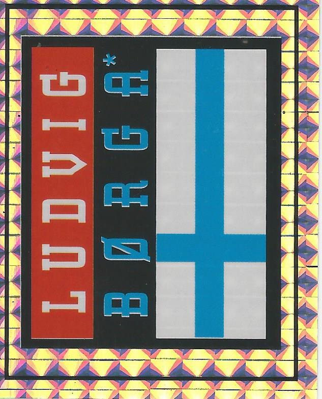 WWF Merlin Sticker 1994 Ludvig Borga #139