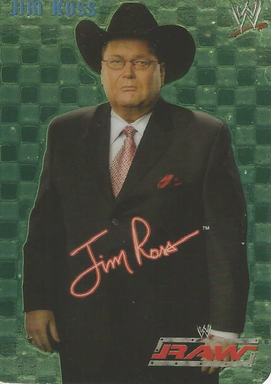 WWE Smackdown 2004 Tesla Jim Ross Foil #11