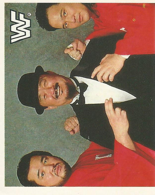 WWF Merlin Sticker Collection 1990 Orient Express #139