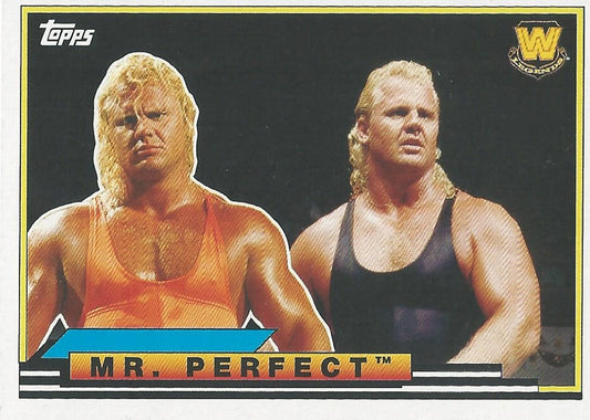 WWE Topps Heritage 2018 Mr Perfect BL-36