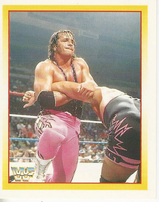WWF Merlin Stickers 1995 Bret Hart #13
