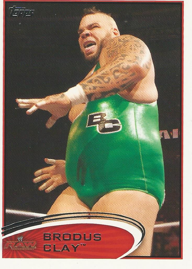 WWE Topps 2012 Brodus Clay #13