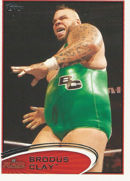 WWE Topps 2012 Brodus Clay #13