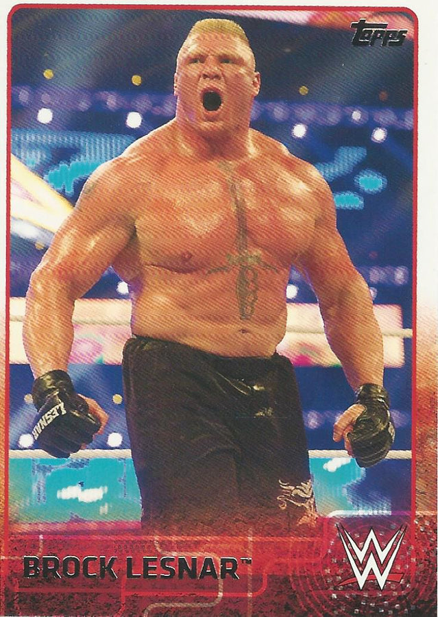 WWE Topps 2015 Brock Lesnar #13