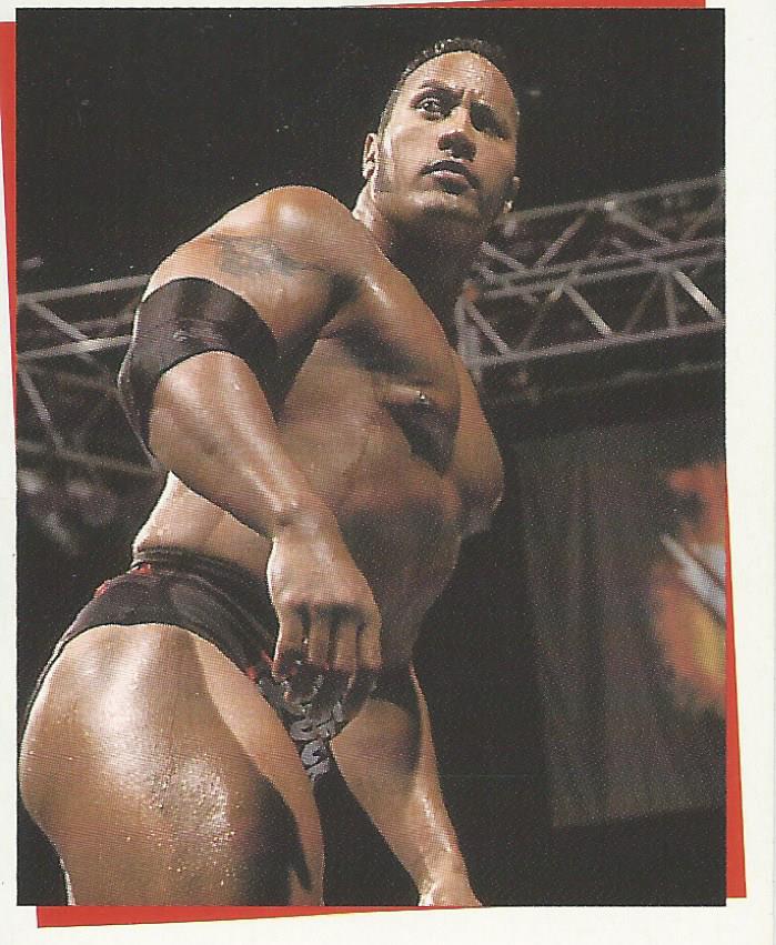 WWF Smackdown Stickers 2000 The Rock #13