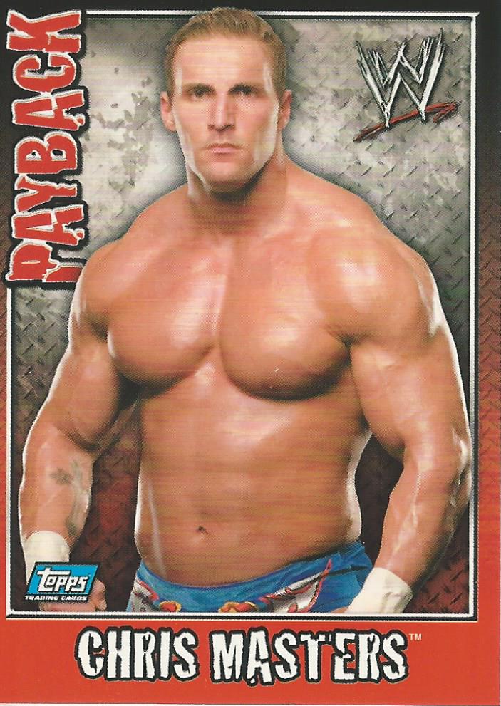 WWE Topps Payback 2006 Chris Masters #13