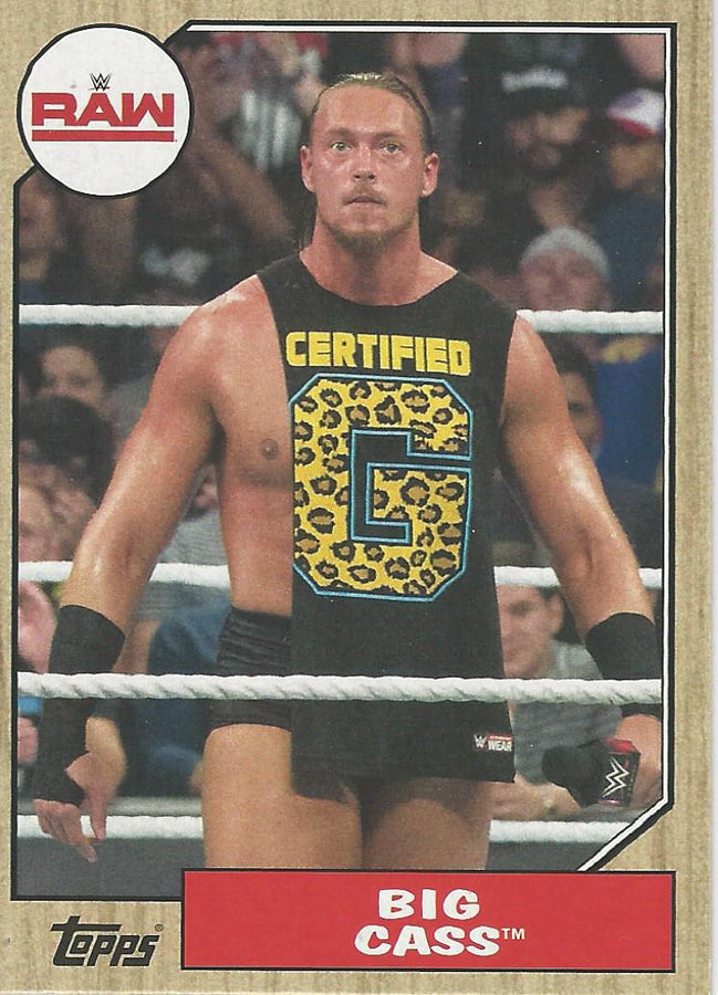 WWE Topps Heritage 2017 Big Cass #13
