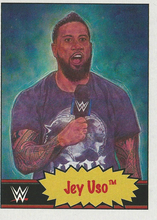WWE Topps Living Set 2021 Jey Uso #13